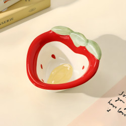Strawberry Pattern Porcelain Bowl